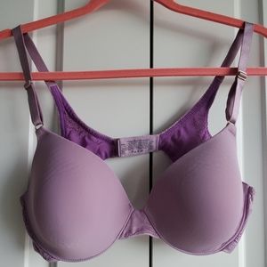 Lavender Lace Detail Bra
